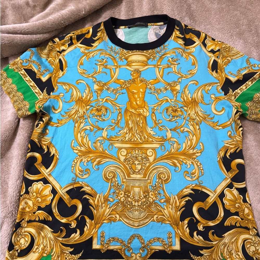 Versace Baroque Print T-Shirt